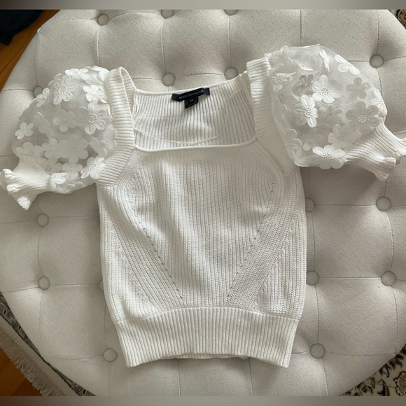 Floral Puff Sleeve Blouse - Picture 6 of 7